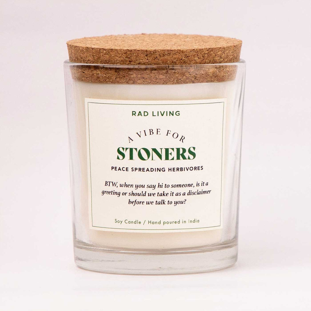 Hand Poured Stoners Lush Green Scented Soy Wax Candle