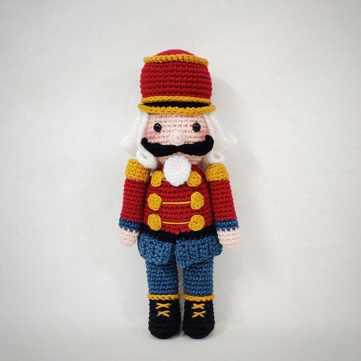 Handmade Crochet Nutcracker Toy Crochet | Secret Santa Gift Ideas