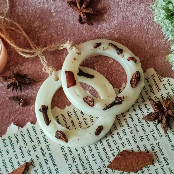 Hallow Circle Shaped Scented Wax Tablets