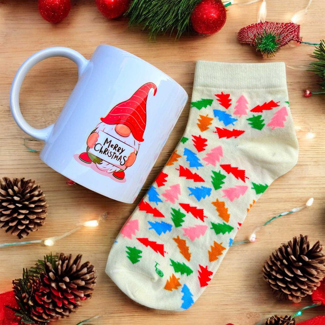 Cozy Santa Mug & Socks Hamper | Xmas Gifting Ideas