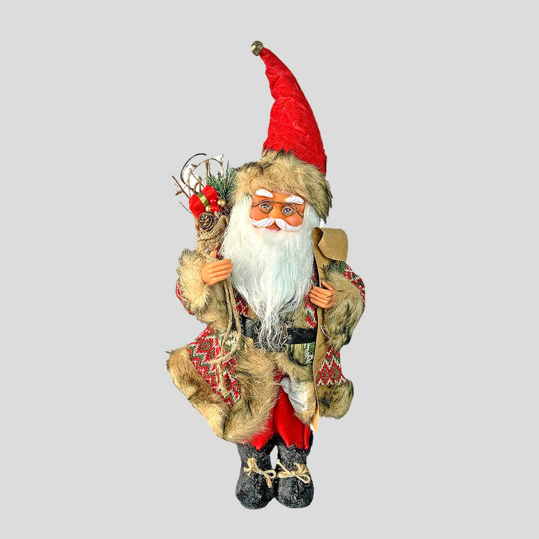 Names List Santa Self-Standing Wooden Decor For Christmas Table Decoration