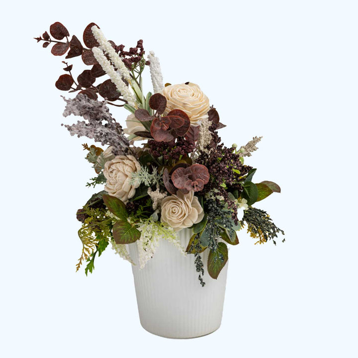 Handmade Classic Harmony Shola Flower Centerpiece