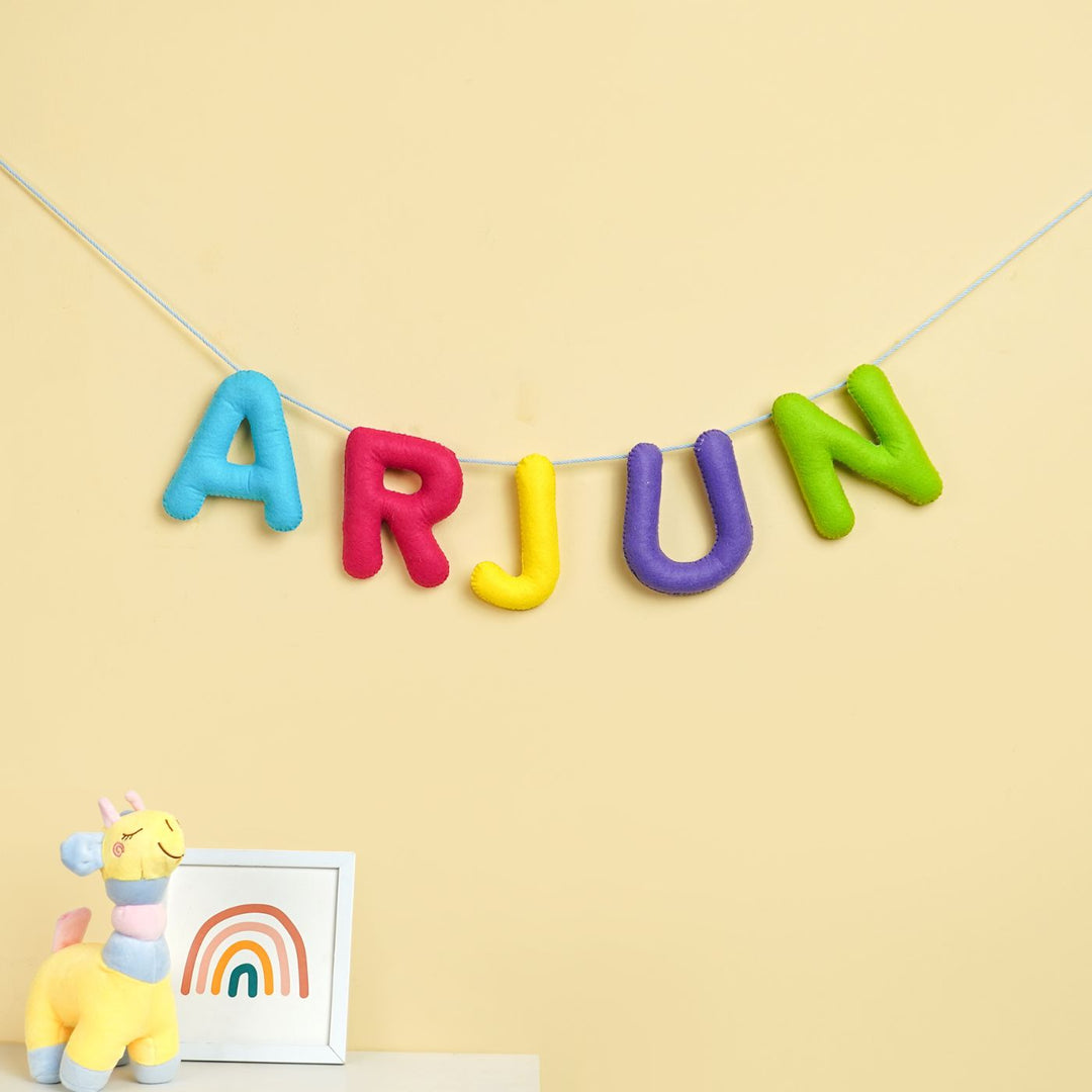 Handmade Personalized Felt Kids Bunting