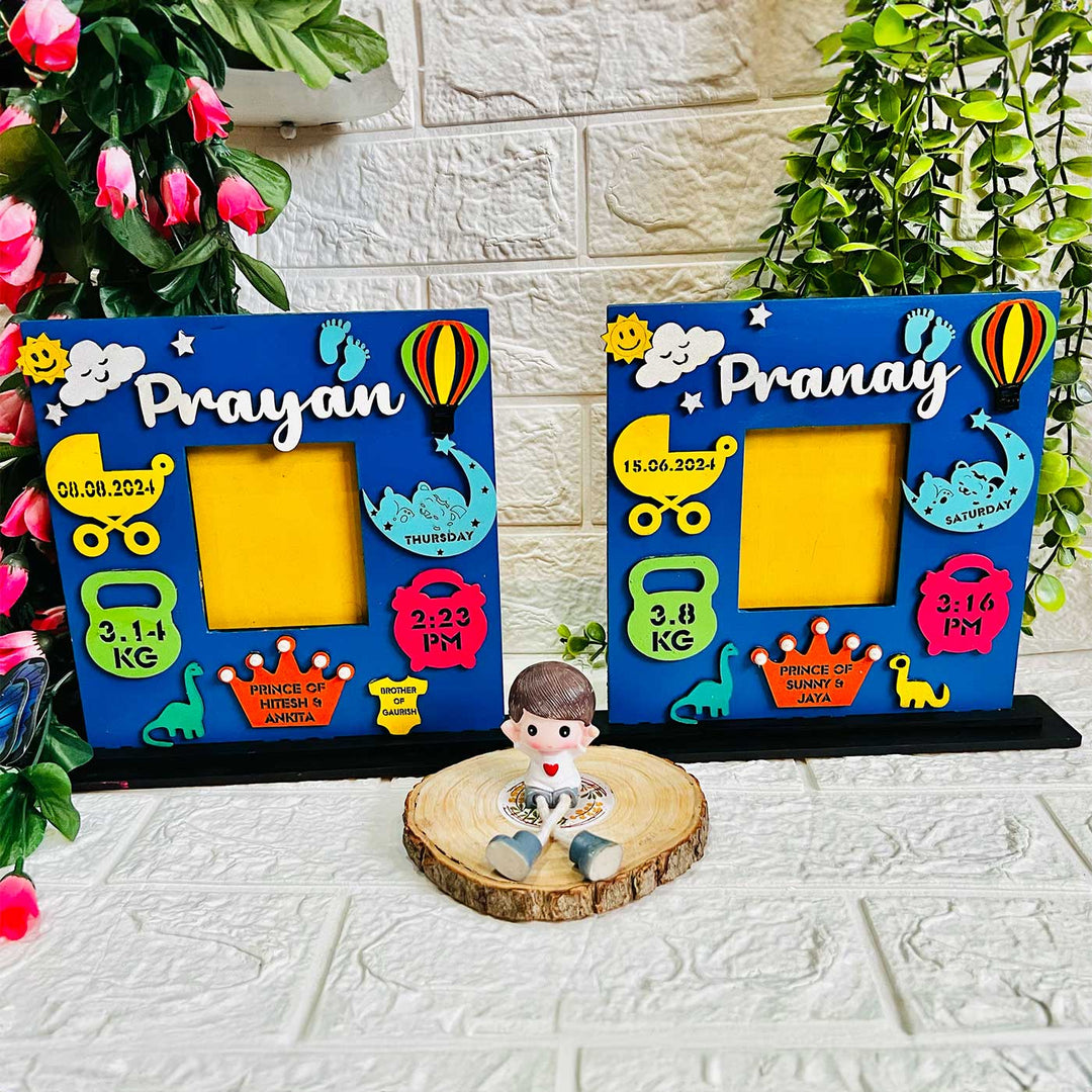 Personalized Handmade Nursery Mdf Wood Photo Frame