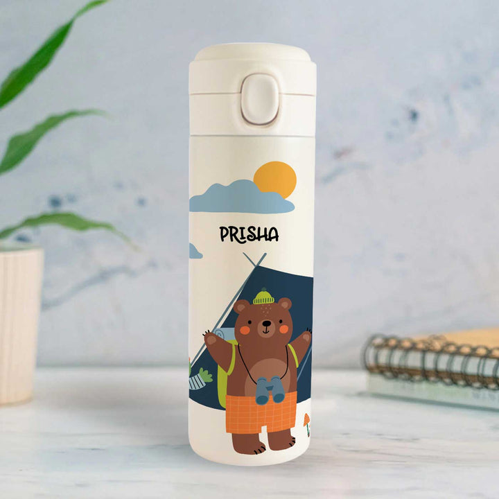 Personalized Into The Wild Theme Steel Insulated Water Bottle