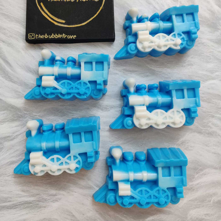 Handmade Train Shaped Shea Butter Soap