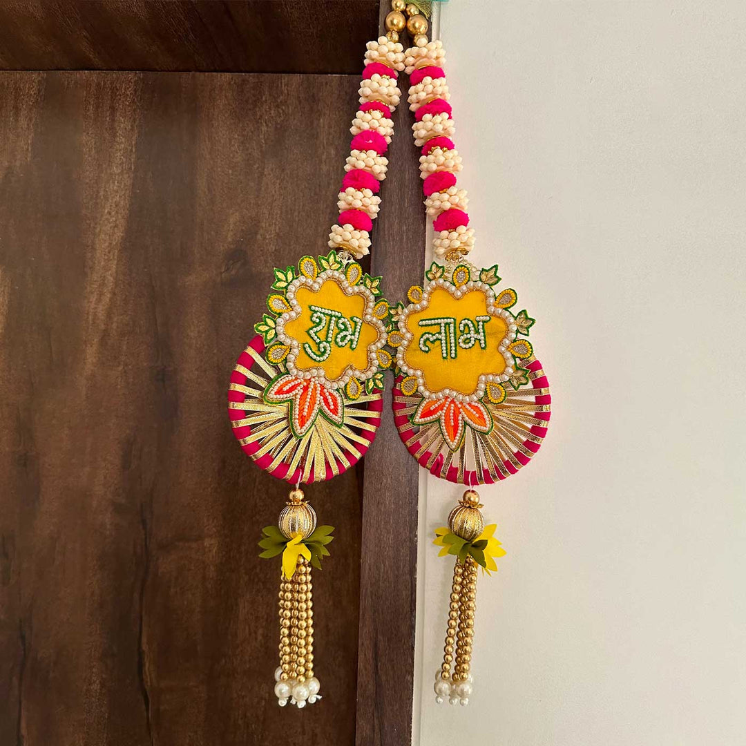 Handmade Decorative Bangles Shubh Labh Hanging