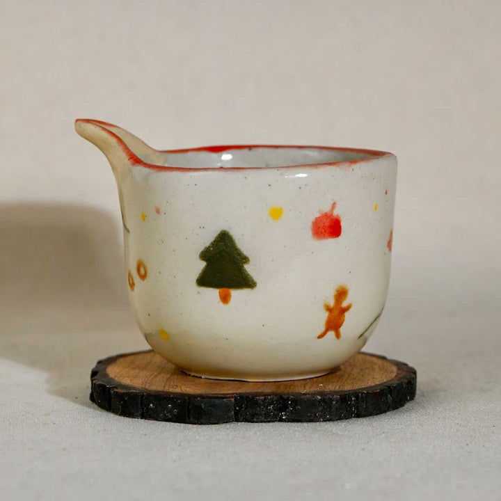 Handmade Ceramic Theme Milk Pot | Xmas Gifting Ideas