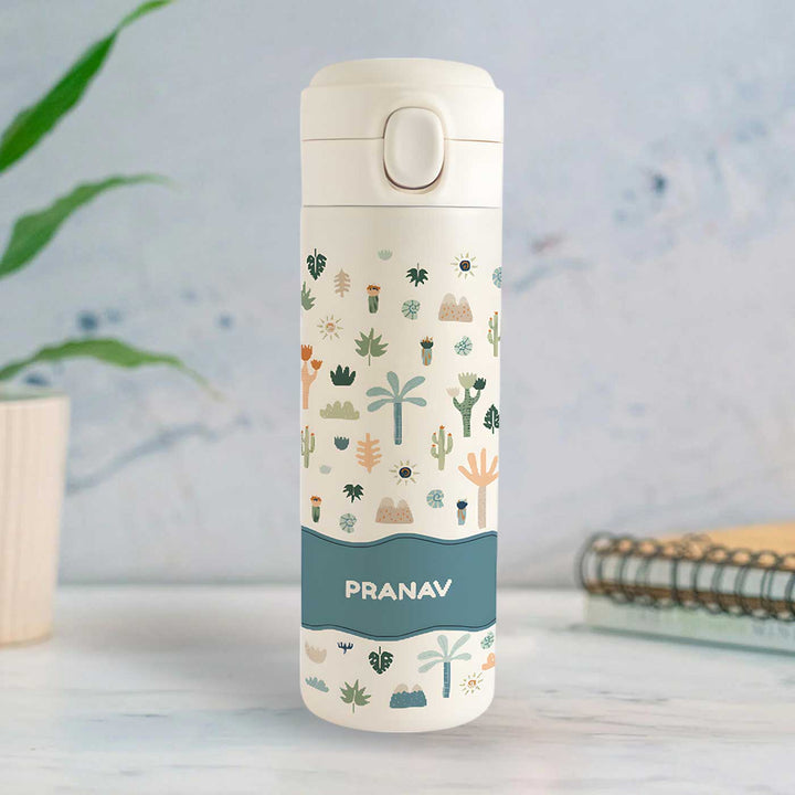 Personalized Nature & I Theme Steel Insulated Water Bottle