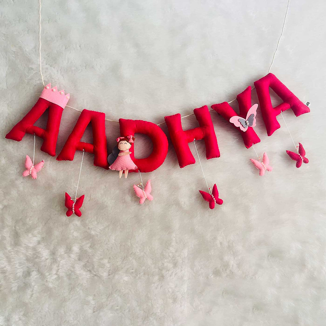 Handcrafted Personalized Minimalistic Bunting For Kids