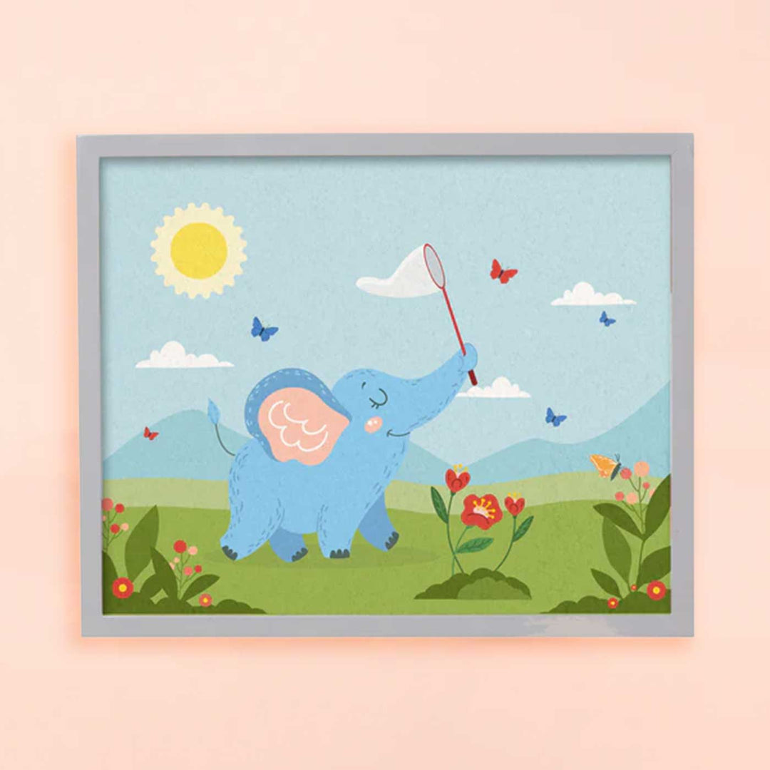 Handmade A Sunny Day Wooden Pinboard For Kids