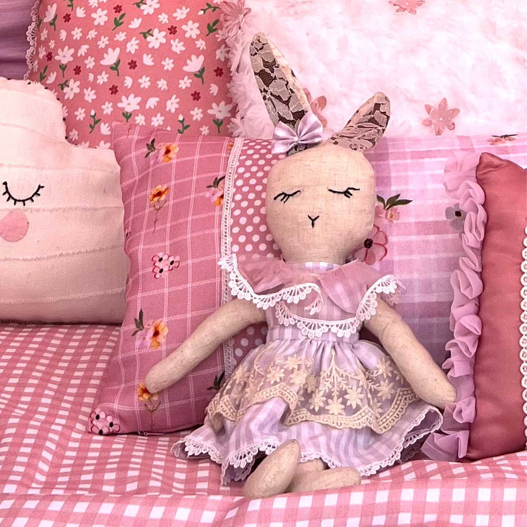 Handmade Rabbit Cotton Doll For Kids