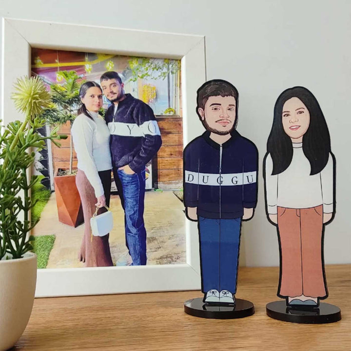 Photo Personalized Printed Acrylic Friends Full Length Cutout