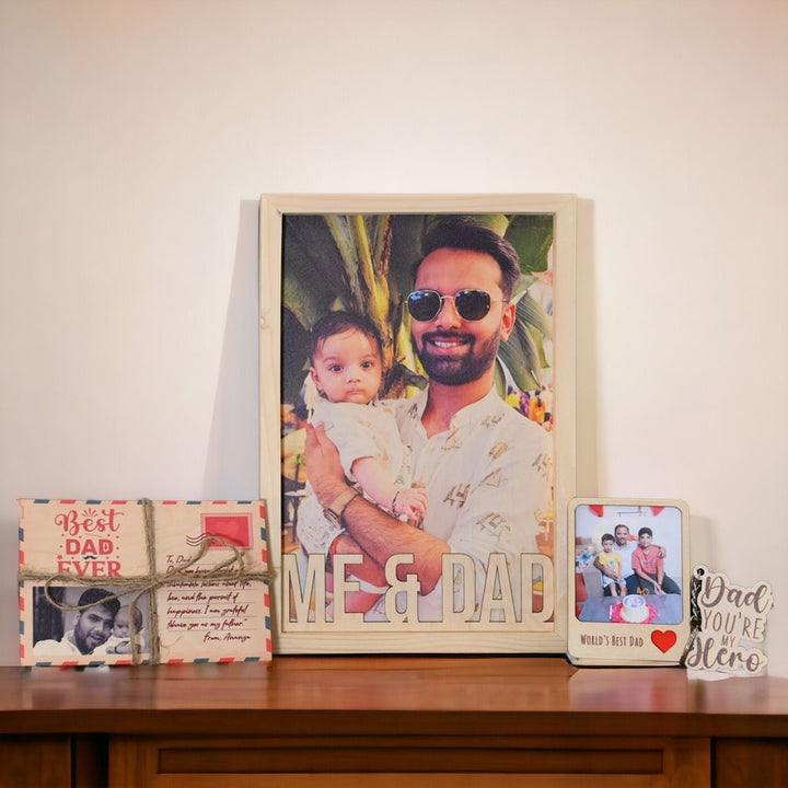 Photo Personalised Fathers Day Bundle I Set of 4