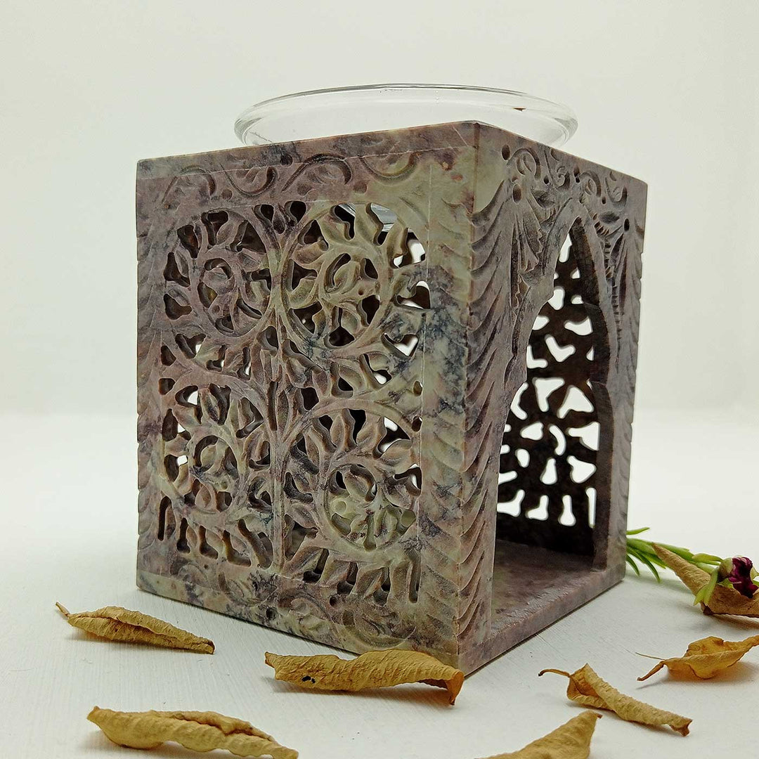 Handmade Batinah Soapstone Aroma Diffuser