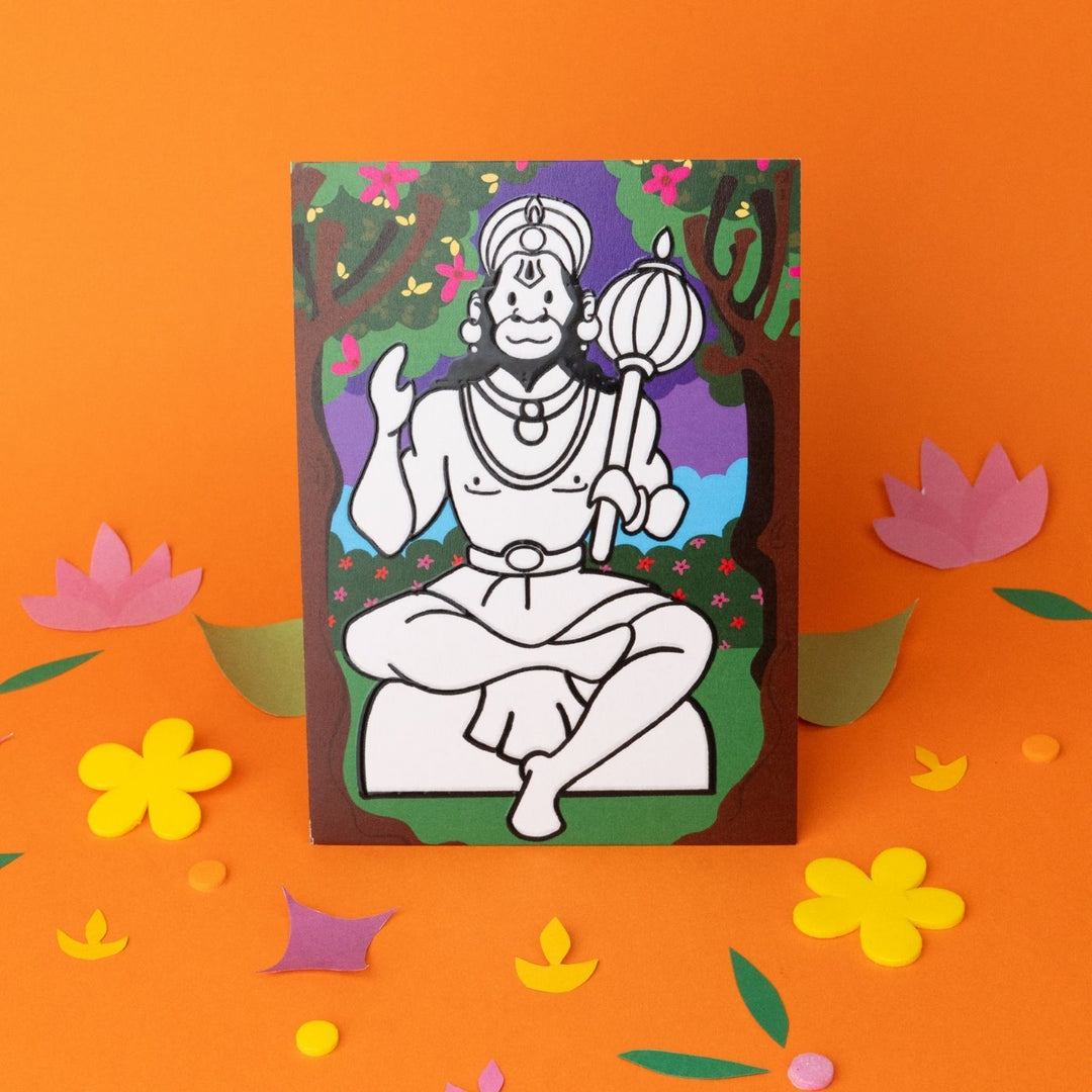 Handmade Colour Me - Divine Paper Cards | Set Of 6