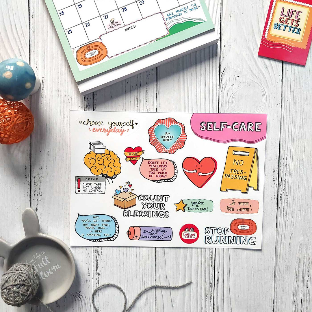 Self-care Contract 2025 Spiral Calendar With Holidays | 10+ Freebies Included