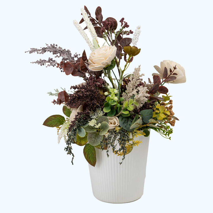 Handmade Classic Harmony Shola Flower Centerpiece