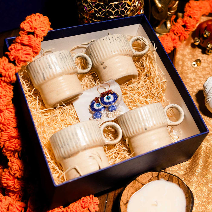 Premium Heritage Bliss Diwali Ceramic Gift Hamper | Set Of 5