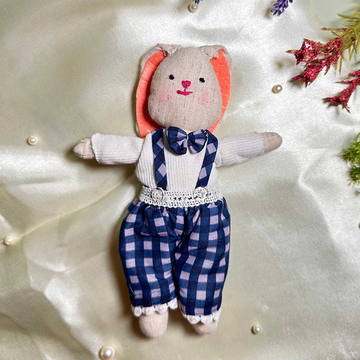 Handmade Miniature Rabbit Cotton Doll For Kids