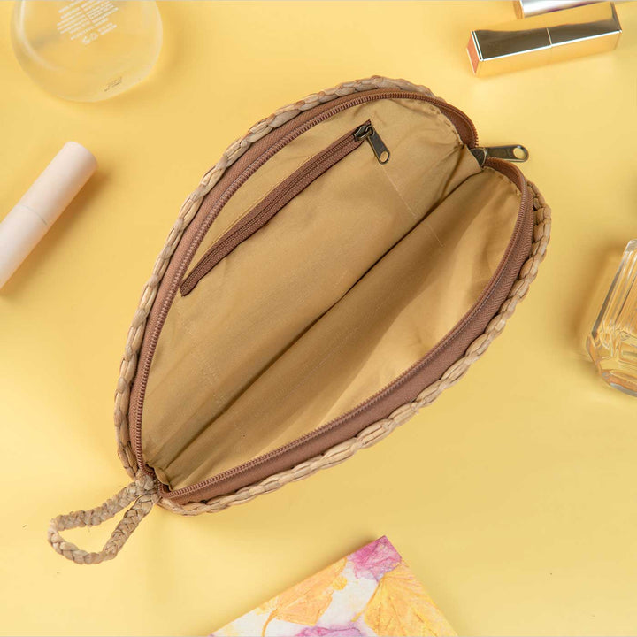 Handmade Natural Water Hyacinth Clutch