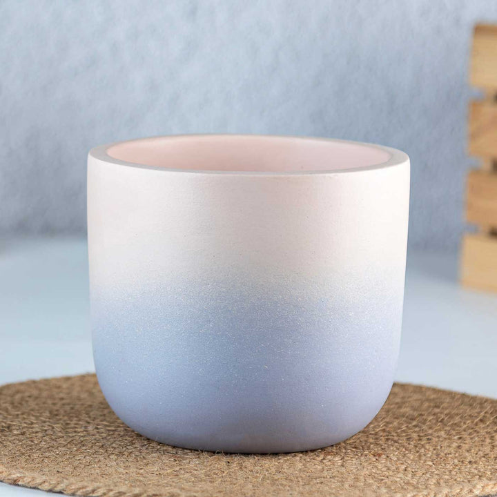 Caryo Shaded Pink Terracotta Planter