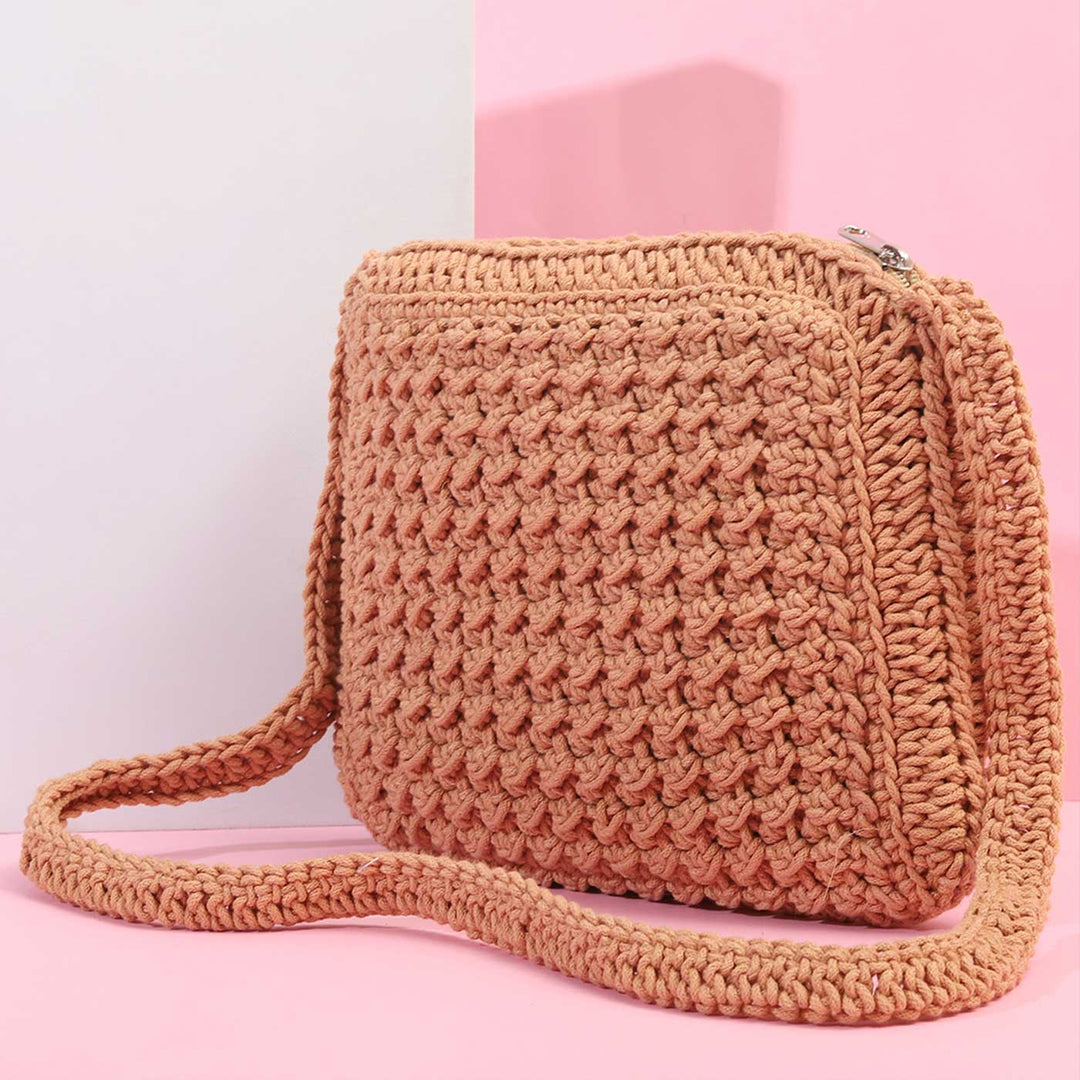 Handmade Crochet Favourite Sling Bag