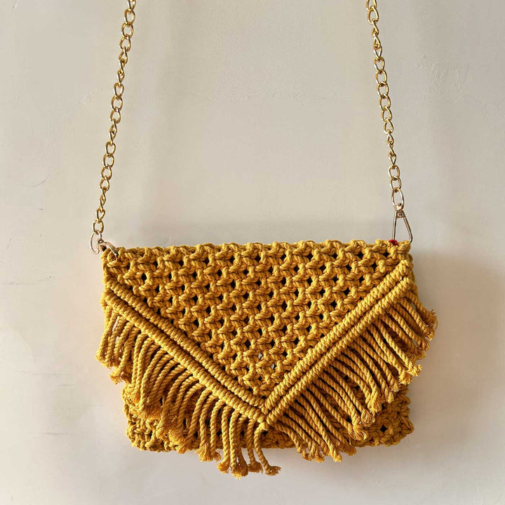 Handmade Macrame Sling Bag