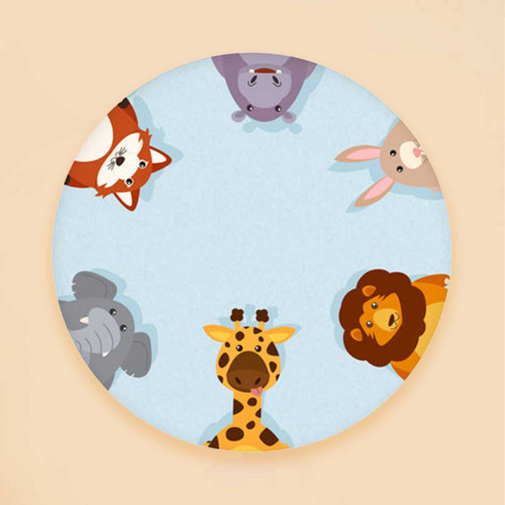 Handmade Peekaboo Animals Theme Wooden Pinboard For Kids