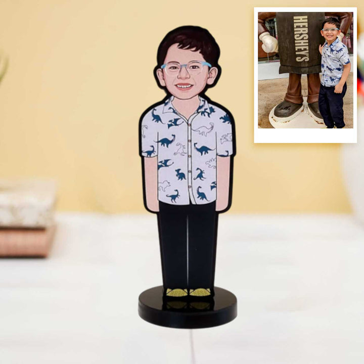 Photo Personalized Printed Acrylic Full Length Caricature Cutout