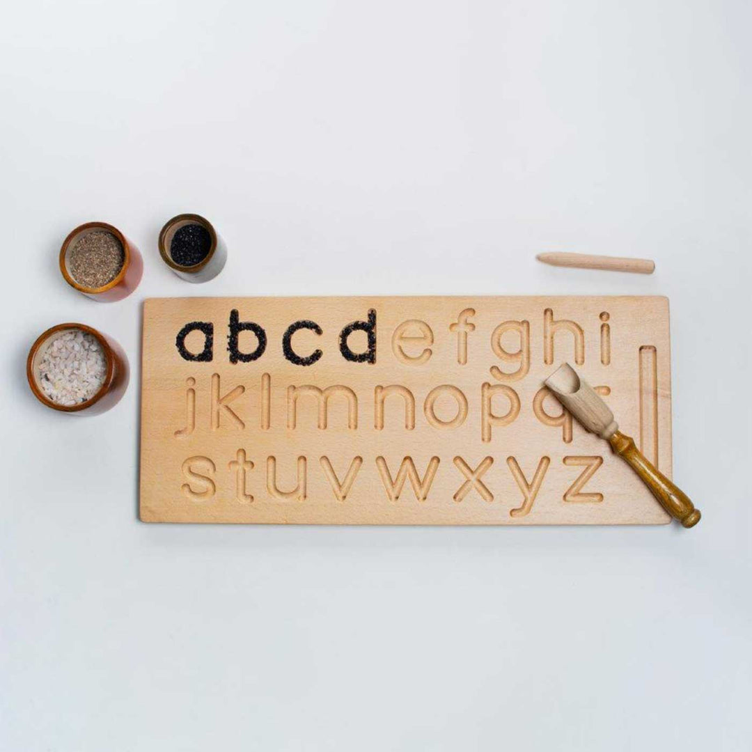 Wooden Alphabet Tracing Board For Kids