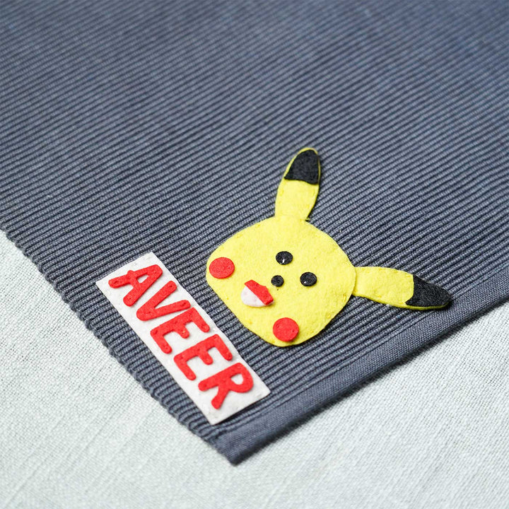 Personalized Handmade Pikachu Table Mat For Kids