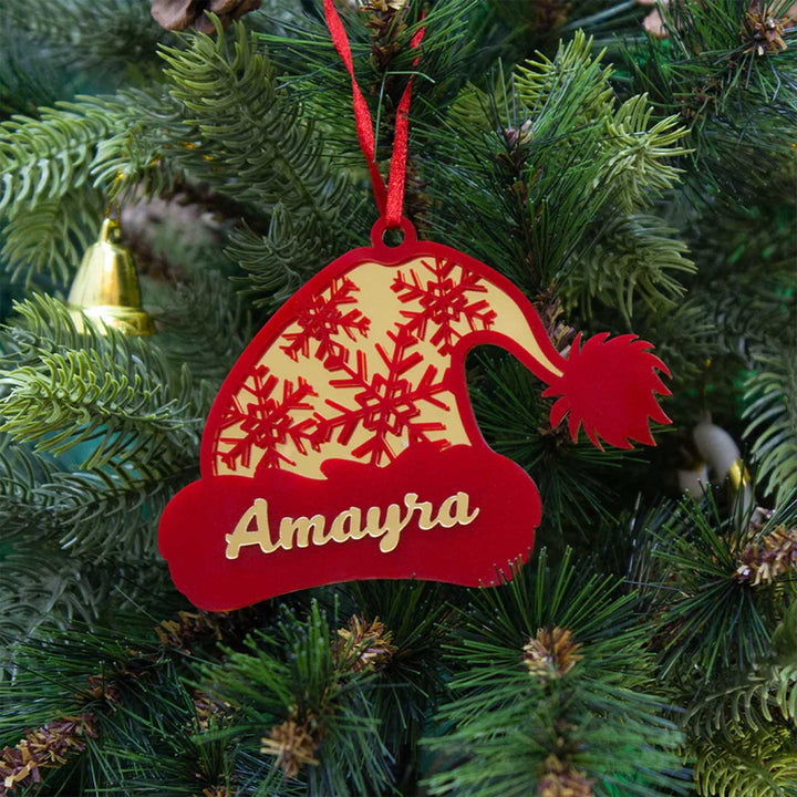 Personalized Layered Acrylic Ornaments For Christmas Tree Decoration