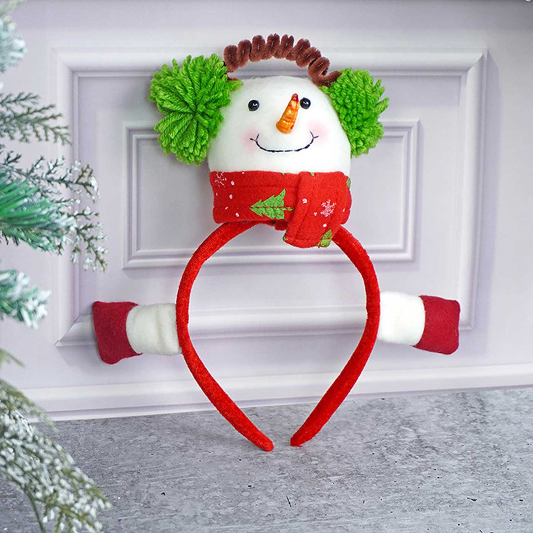 3D Snowman Theme Kids Hairband | Secret Santa Gift Ideas