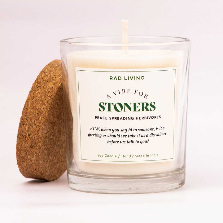 Hand Poured Stoners Lush Green Scented Soy Wax Candle