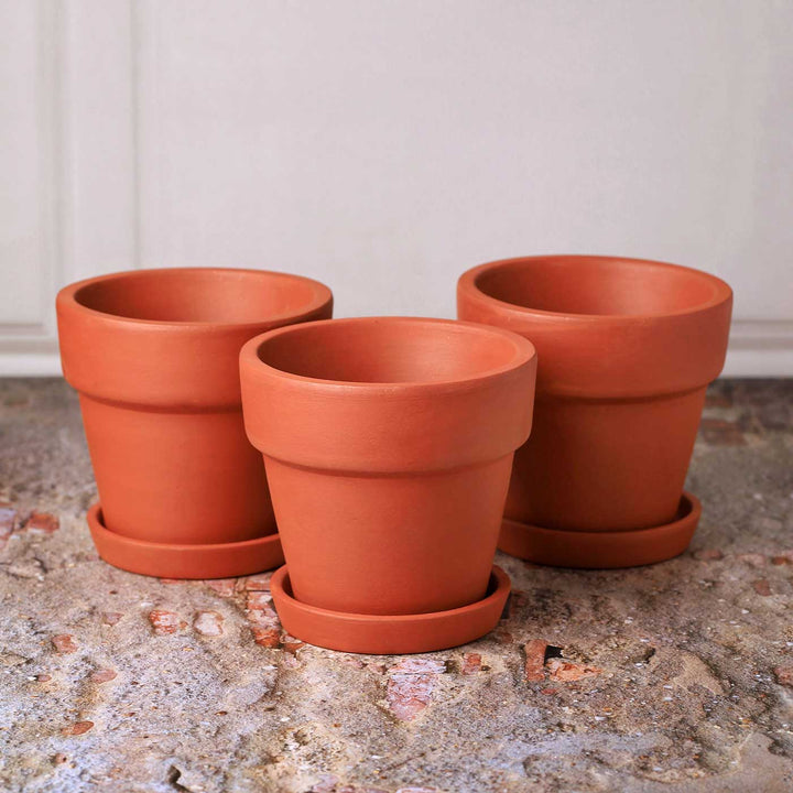 Handmade Medium 5.5 Inch Gamala Planter Terracotta Planter Pot