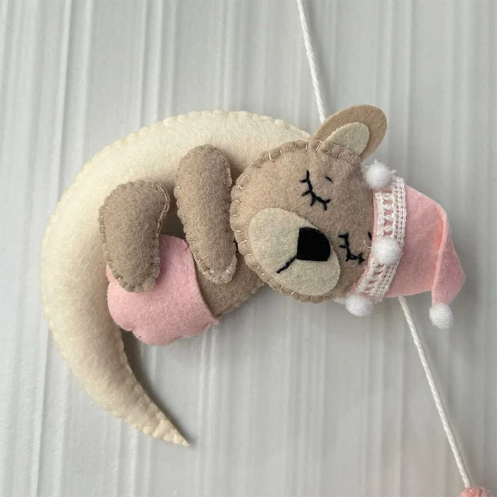 Personalized Dreamy Teddy Felt Bunting / Garland For Kids