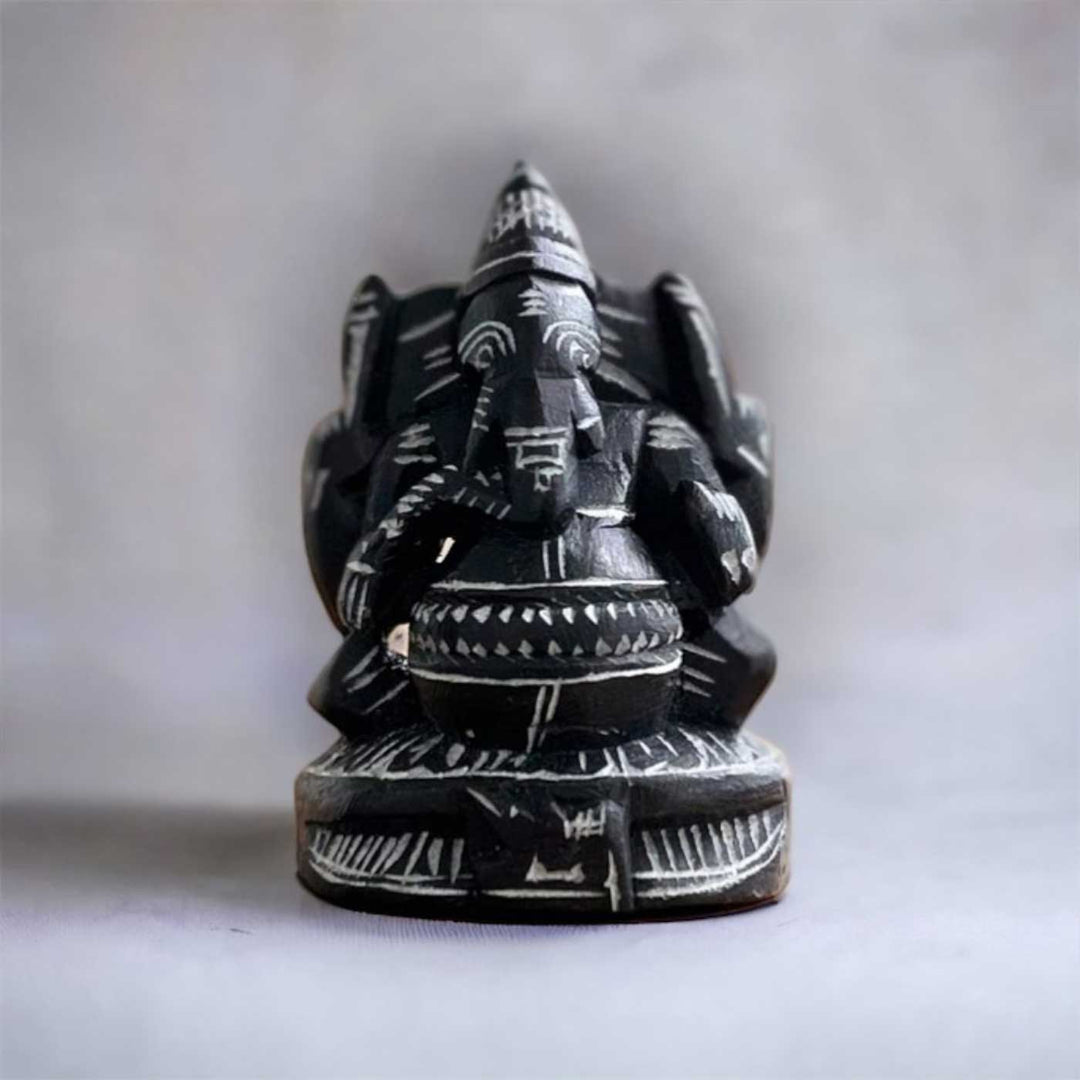 Handmade Lord Ganesha Soapstone Idol