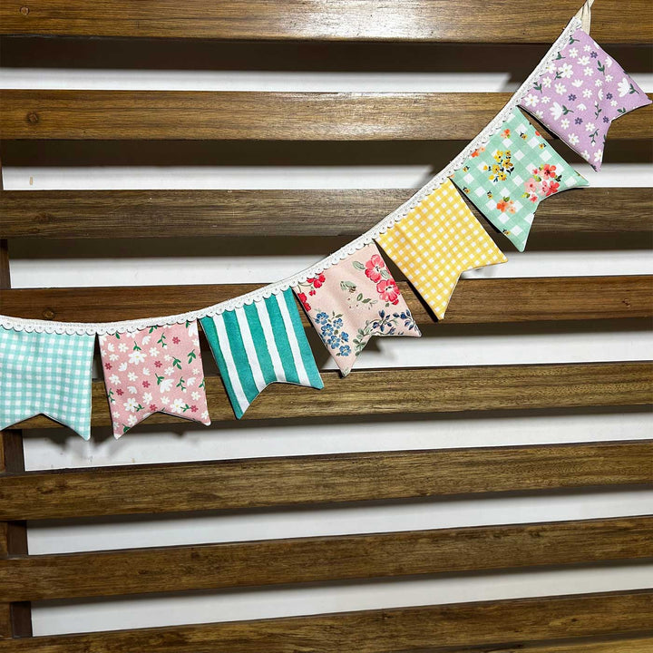 Handmade Multicolour Cotton Bunting