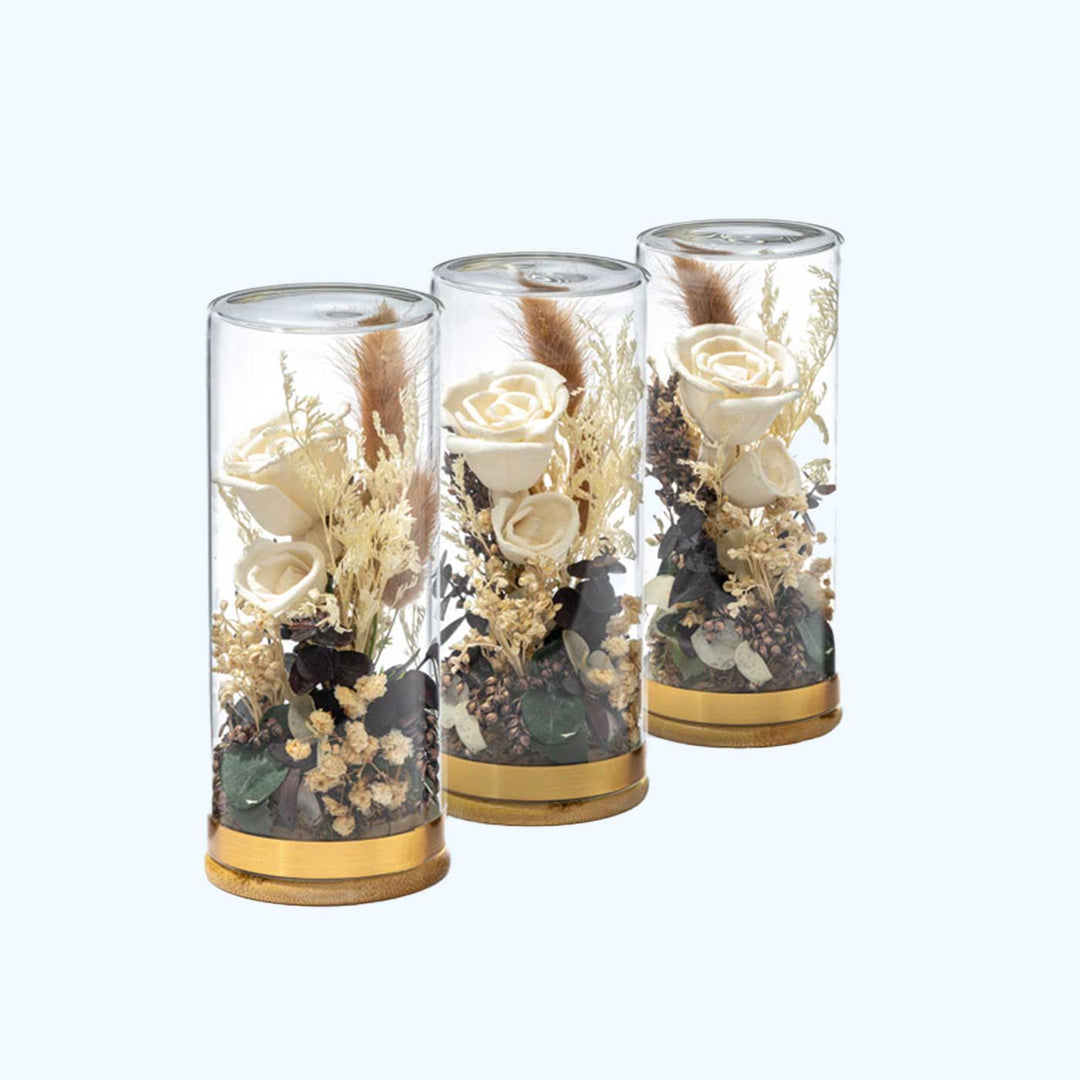 Handmade Elegant Garden Shola Flower Centerpiece