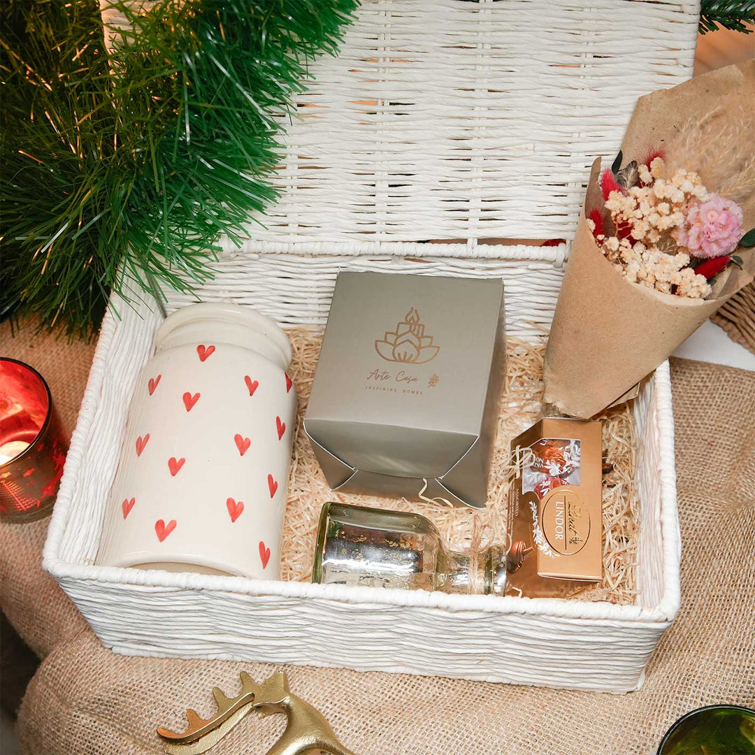 Winter Wonderland Glass Hamper | Secret Santa Gift Ideas