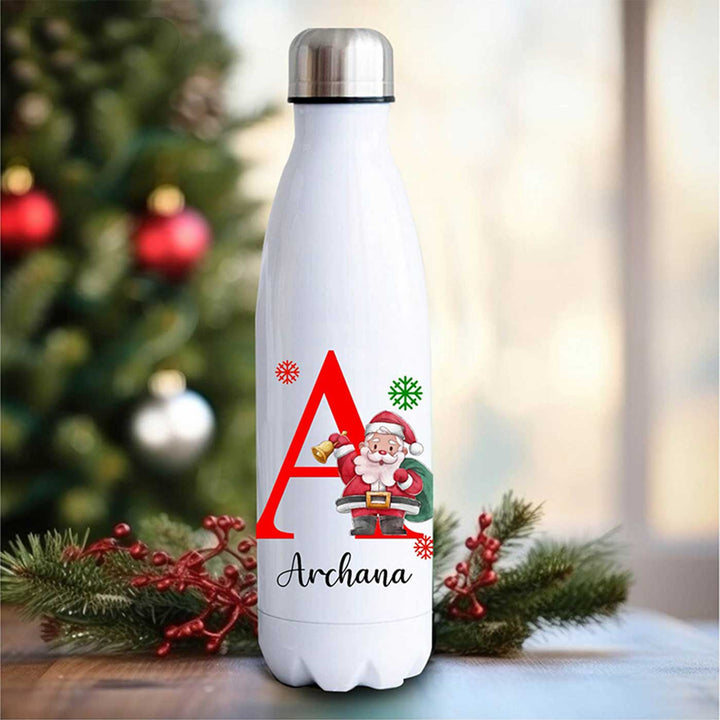 Personalized Thermal Printed Steel Bottle | Xmas Gifting Ideas