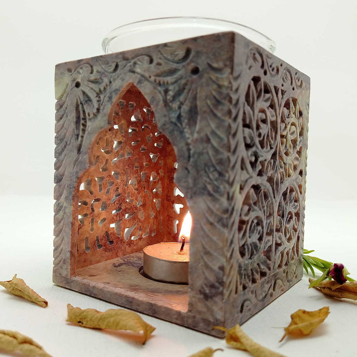 Handmade Batinah Soapstone Aroma Diffuser