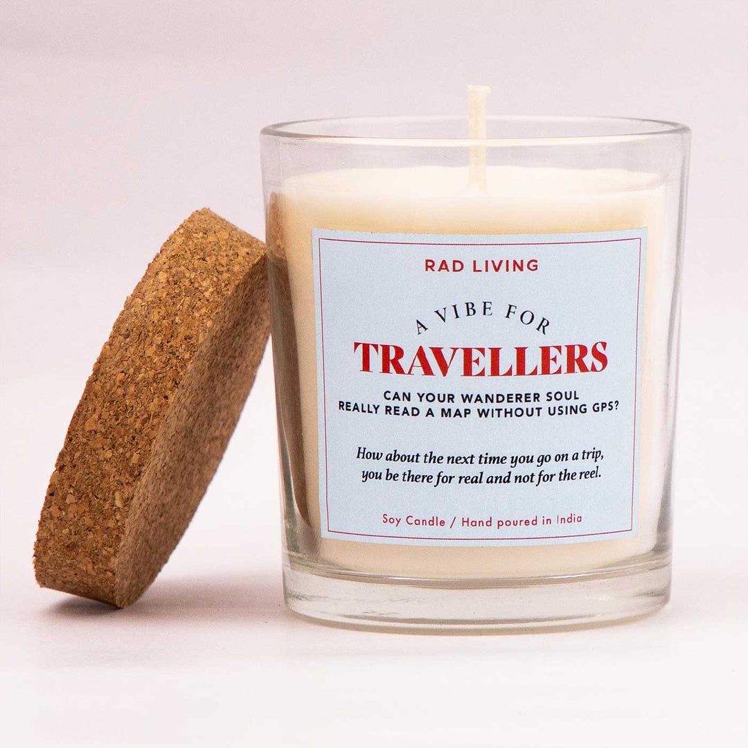 Hand Poured Travellers Mountain Breeze Scented Soy Wax Candle