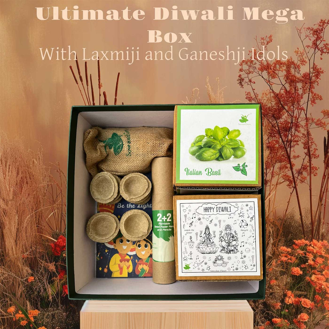 Handmade Ultimate Diwali Mega Box Gift Hamper | Set of 16