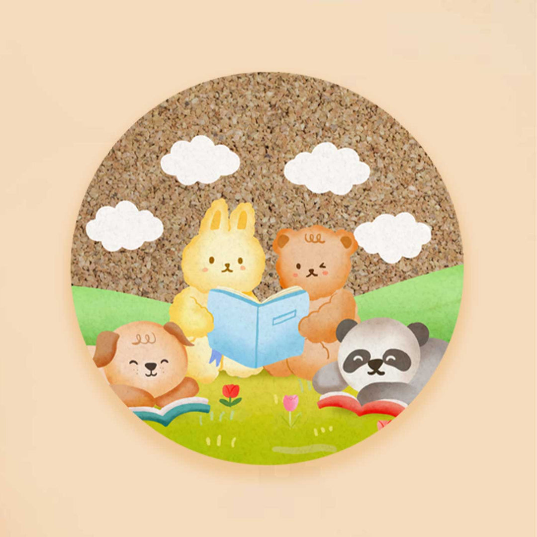 Handmade Park Pals Wooden Pinboard For Kids