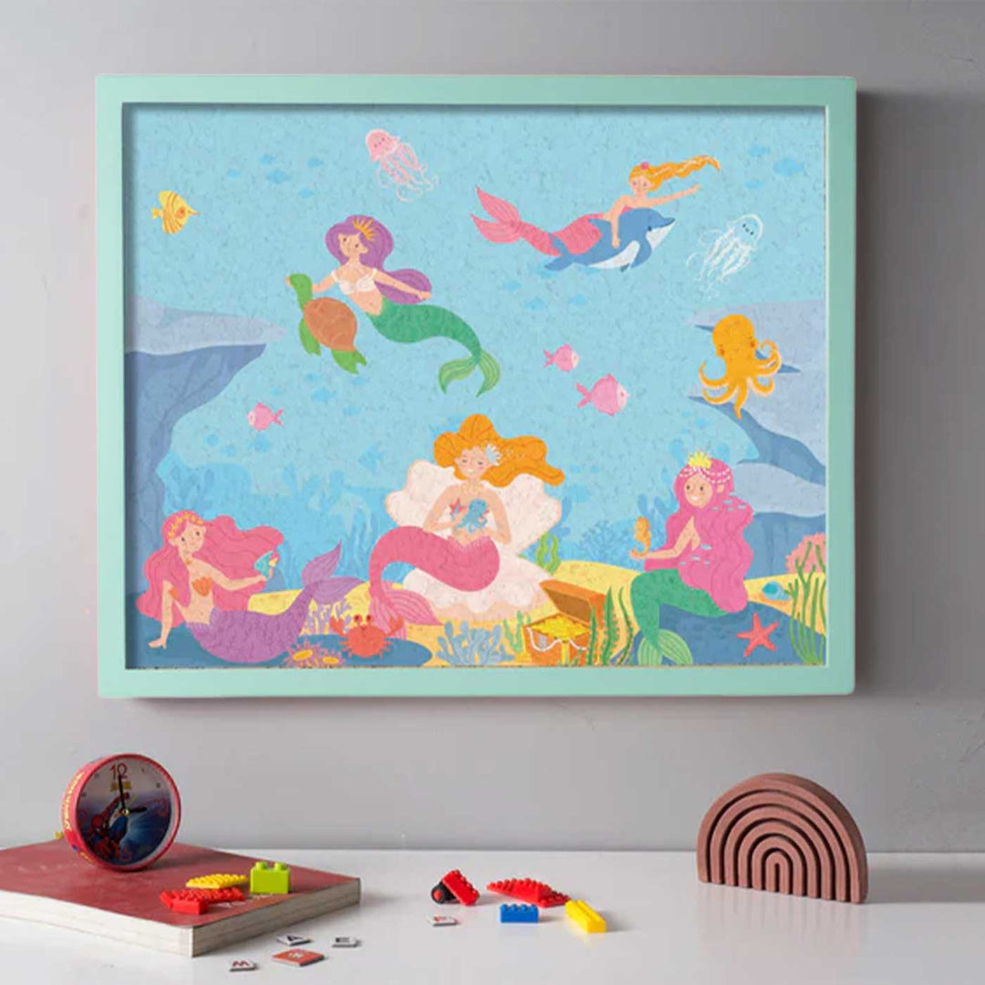 Handmade Mermaid And Friends Wooden Pinboard For Kids