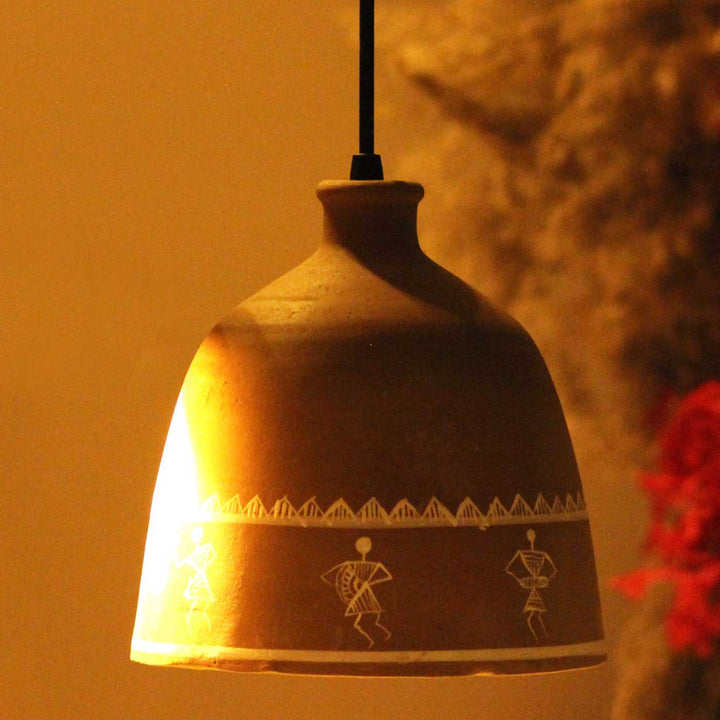 Handmade Traditional Natural Design Terracotta Hanging Lamp