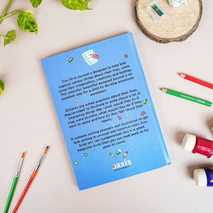 Me And Myself' Kids Activity Journal | A5, 38 Pages