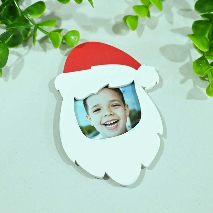 Photo Personalized Santa Face Acrylic Fridge Magnets | Xmas Gifting Ideas